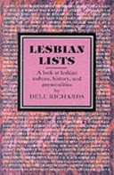 Cover of Lesbian Lists