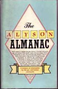 Cover of The Alyson Almanac: A Treasury of Information for the Gay and Lesbian Community